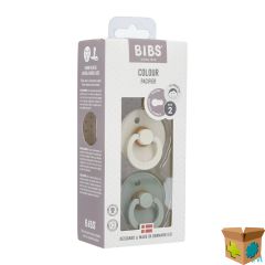 BIBS 2 FOPSPEEN DUO SAGE IVORY