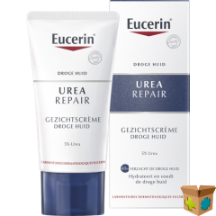 EUCERIN DROGE HUID GEZICHTSCREME 5% UREA TBE 50ML