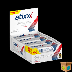 ETIXX ENERGY SPORT BAR RED FRUIT 12X40G