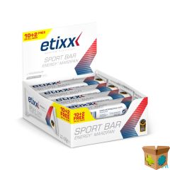 ETIXX ENERGY MARZIPAN SPORT BAR 12X50G