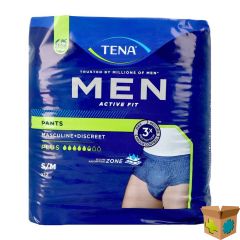 TENA MEN ACTIVE FIT PANTS PLUS BLAUW S/M 12 772512