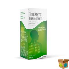 TOULARYNX GUAIFENESINE 13,33MG/ML SIROOP 180ML