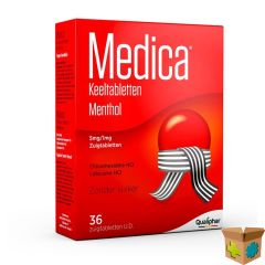 MEDICA KEELTABLETTEN MENTHOL 36 UD