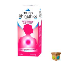 MUCO RHINATHIOL 5% SIR AD Z/SUIKER 250ML