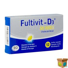 FULTIVIT-D3 20000IE CAPS ZACHT 12