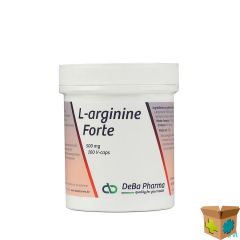 L-ARGININE CAPS 100X500MG DEBA
