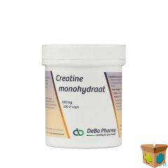 CREATINE MONOHYDRAAT CAPS 100X500MG DEBA