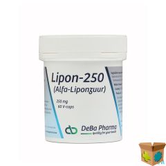 LIPON CAPS 60X250MG DEBA