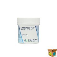 ZINKCITRAAT PLUS CAPS 60 DEBA