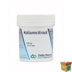 KALIUMCITRAAT 600MG V-CAPS 60 DEBA