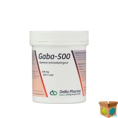 GABA 500 CAPS 100 DEBA