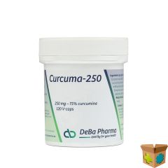 CURCUMA-250 CAPS 120 DEBA