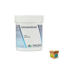 CALCIUMCITRAAT V-CAPS 100 DEBA