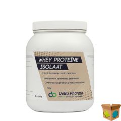 WHEY PROTEINE ISOLAAT CHOCOLADE 900G DEBA