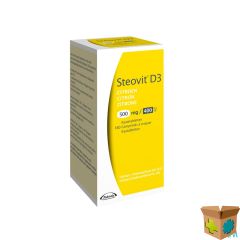 STEOVIT D3 CITROEN 500MG/400IE KAUWTABL 180 FLACON