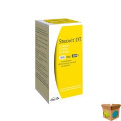 STEOVIT D3 CITROEN 500MG/400IE KAUWTABL 180 FLACON