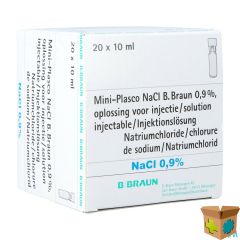 MINI PLASCO NACL 0,9 % AMP20X10ML