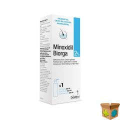 MINOXIDIL BIORGA 2% OPL CUTAAN KOFFER FL 1X60ML