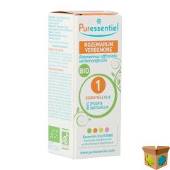 PURESSENTIEL EO ROZEMARIJN VERBENA BIO5ML