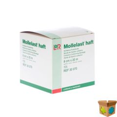 MOLLELAST HAFT WINDEL ELAST ADH 8CMX20M 30070