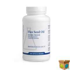 FLAX SEED OIL BIOTICS CAPS 100
