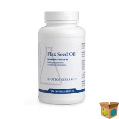 FLAX SEED OIL BIOTICS CAPS 100