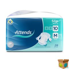 ATTENDS SLIP ACTIVE 10 MEDIUM 1X28