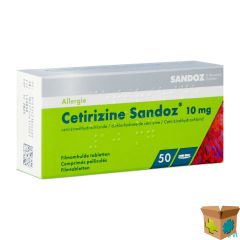CETISANDOZ SANDOZ COMP 50 X 10 MG