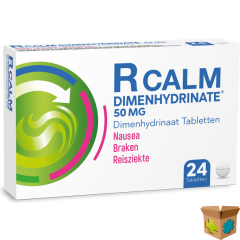 R CALM DIMENHYDRINATE TABL 24