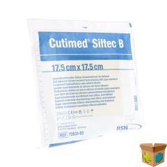 CUTIMED SILTEC B KP STERIEL 17,5X17,5CM 1 7328403