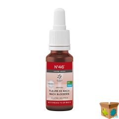 BACHBLOESEM BIO N46 DRUPPELS WOEDE 20ML