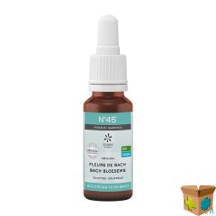 BACHBLOESEM BIO N45 DRUPPELS VERMAGEREN 20ML