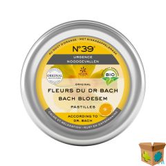 BACHBLOESEM BIO PASTILLES N39 NOODGEVALLEN 50G
