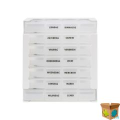 EUREKA CARE PILLENDOOS TRANSPARANT 1 WEEK