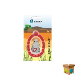 MIRADENT INFANT O BRUSH BABY TANDENBORSTEL ROOD