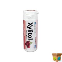 MIRADENT KAUWGOM XYLITOL VEENBES Z/SUIKER 30