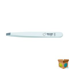 MORSER EPILEERPINCET GEBOGEN WIT 125E