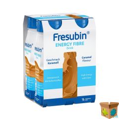 FRESUBIN ENERGY FIBRE DRINK KARAMEL FL 4X200ML