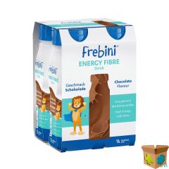 FREBINI ENERGY FIBRE DRINK KIND CHOCOLA FL 4X200ML