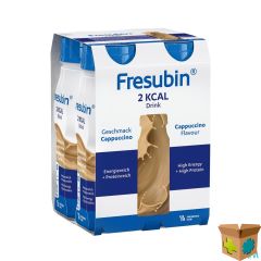 FRESUBIN 2 KCAL DRINK CAPPUCCINO 4X200ML