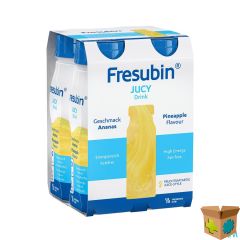 FRESUBIN JUCY DRINK ANANAS EASY BOTTLE 4X200ML