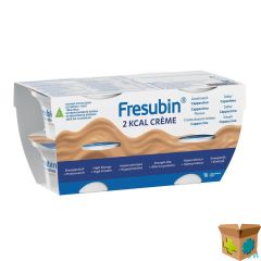 FRESUBIN 2 KCAL CREME CAPPUCCINO POT 4X125G