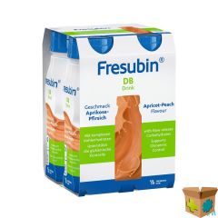 FRESUBIN DB DRINK ABRIKOOS-PERZIK 4X200ML