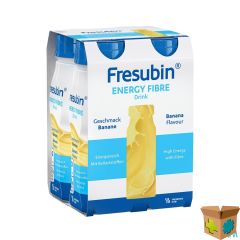 FRESUBIN ENERGY FIBRE DRINK BANAAN 4X200ML
