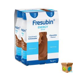 FRESUBIN ENERGY DRINK CHOCOLADE FL 4X200ML