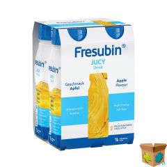 FRESUBIN JUCY DRINK APPEL 4X200ML