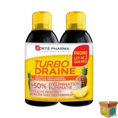 TURBODRAINE ANANAS 2X500ML