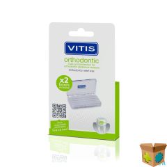 VITIS ORTHODONTIC WAX BLISTER 2 DOOSJES 3600