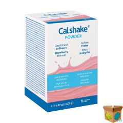 CALSHAKE ENERGIE AARDBEI ZAKJE PDR 7X87G