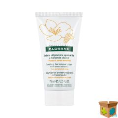 KLORANE LICHAAM ONTHARINGSCR GELAAT-GEV ZONES 75ML